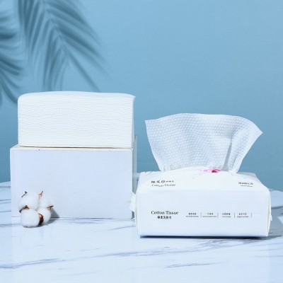 抽取式珍珠纹加厚洗脸棉柔巾一次性便携美容洁面巾卸妆棉毛巾批发图3