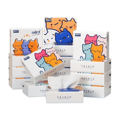 卫生纸原生木浆小包装纸巾备家洁抽取式面巾纸便携迷你纸抽批发图4