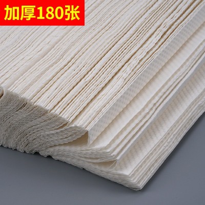 擦手纸商用酒店卫生间檫手纸厨房抽纸180抽厕所一次性搽手纸批发图3