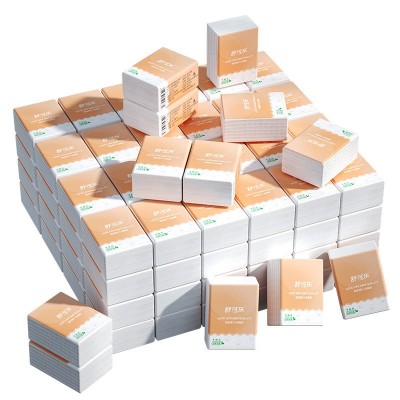 30包手帕纸便携式实惠随身装面巾纸餐巾纸家用整箱卫生抽纸巾图2