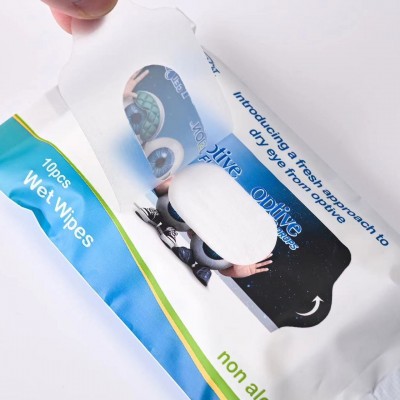 火锅店广告酒店餐饮企业类创意类便捷式抽拉便捷式湿巾10片装图2