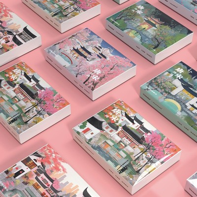 唐诗宋词印花抽纸小包便携式抽纸餐巾纸学生手帕纸源头工厂可代发图4