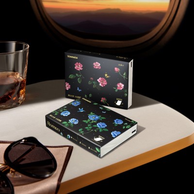 卡通可爱彩色印花抽纸纸巾便携式抽纸小包纸巾办公室纸巾工厂批发图5