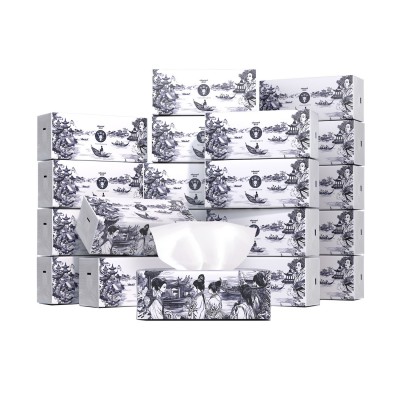 家用大包抽纸21包整箱纸巾实惠装面巾纸5层加厚餐巾纸工厂直销图2