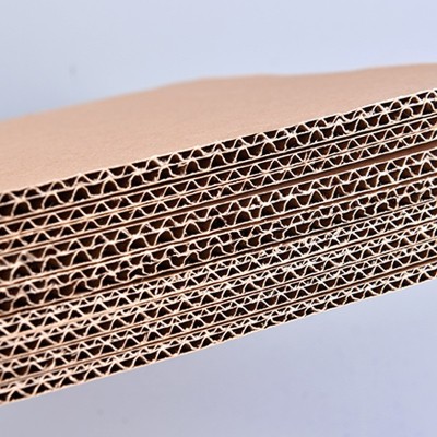 隔板瓦楞三五七层diy模型隔衬黄板纸纸箱片批发图2