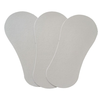 男女隐形袜脚板纸卡空白袜子内衬纸板商标吊牌标签脚底板批发图2