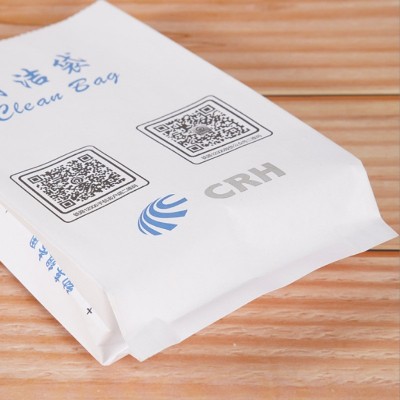 定制一次性航空方底呕吐袋淋膜纸清洁袋高铁车载果壳类垃圾清洁袋图5