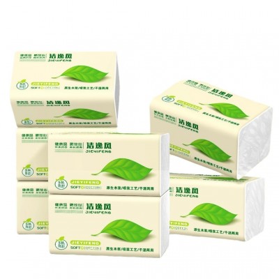 420张 大包抽纸整箱20包原生木浆加厚加长面巾纸家用擦手纸餐巾纸图2