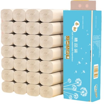 12卷一提卫生纸纸巾厕所用纸便携小卷纸加厚无芯纸擦手纸厂家代发图5