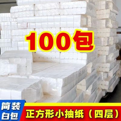 饭店商用抽纸批发宾馆专用纸巾正方形小方抽纸早餐店专用餐巾纸抽图4