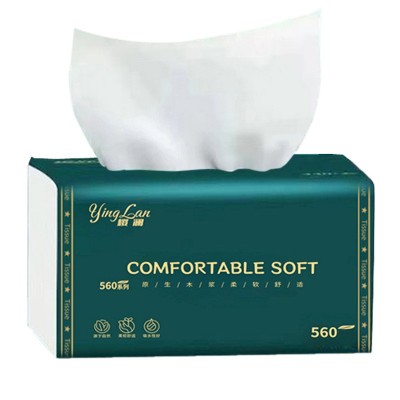 家用大包餐巾纸加大加厚抽纸巾原木家庭用面巾纸可湿水卫生纸整箱图2