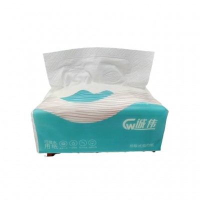 家用超质感抽纸擦手纸大量工厂批发加厚4层420张抽纸卫生纸餐巾纸图3