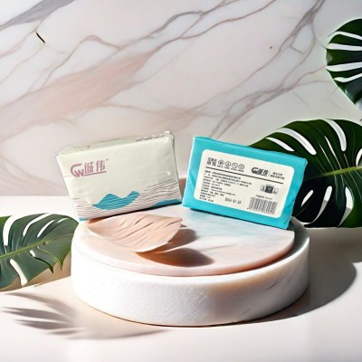 家用超质感抽纸擦手纸大量工厂批发加厚4层420张抽纸卫生纸餐巾纸图5