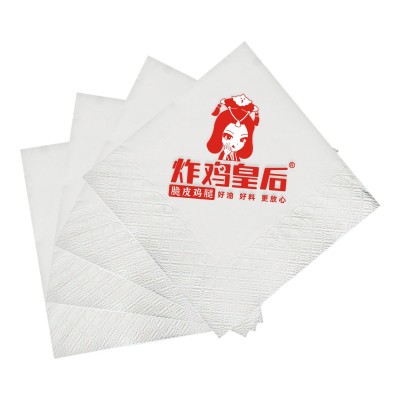 印字纸巾定制方形可印logo餐巾纸抽纸商用整箱饭店专用餐厅方巾图5