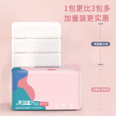 抽纸厂家大量批发纸巾大包家用抽纸整箱实惠装母婴纸巾一件代发图4