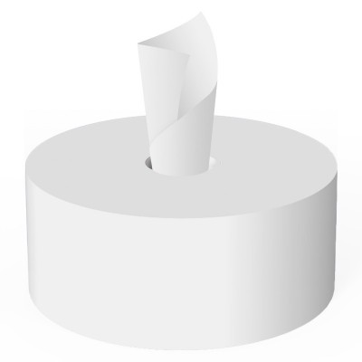 150mm酒店600克中心抽卷纸 厕纸省纸神器抽取式大卷纸中心抽图2