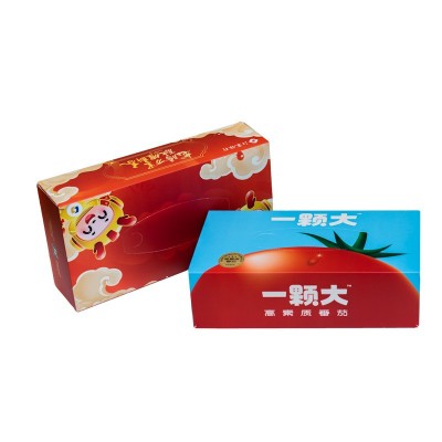 抽纸定做印logo盒装广告纸巾订制宣传餐巾纸订做方盒KTV纸巾定制图2