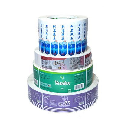 彩印不干胶标签贴纸 标签卡贴纸 易碎贴铜版纸不干胶合格证印刷图4