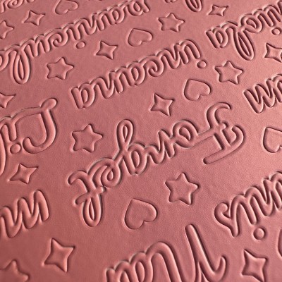 定制烫金烫银花体手帐diy贴纸数字字母pvc防水小贴画咕卡素材纸拼图4