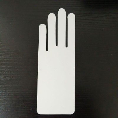 义乌手套衬板内衬白色空白 双面白卡纸手套纸板现货工厂支 持定制图2