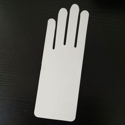 义乌手套衬板内衬白色空白 双面白卡纸手套纸板现货工厂支 持定制图3