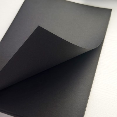 义乌工厂儿童美术绘画250g黑卡纸 服装卡纸DYI手工纸 板现货分切图2