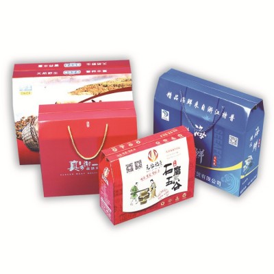 大闸蟹盒土特产包装盒礼品包装盒瓦楞彩箱天地盖盒海鲜礼盒图2