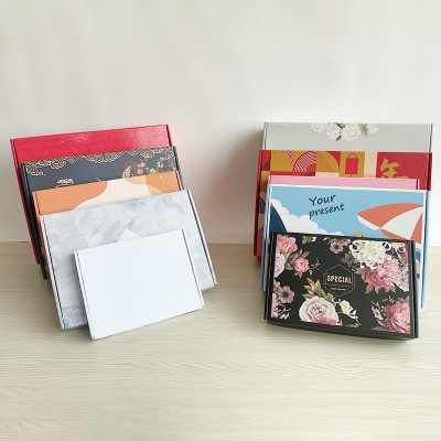 服装包装盒打包快递纸盒内衣盒定 制礼品盒飞机盒定 制瓦楞盒图2