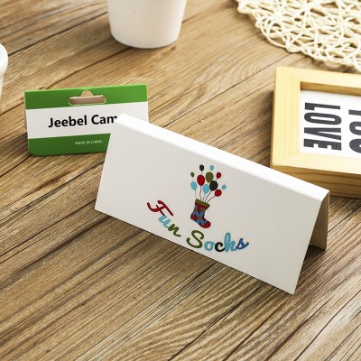 卡头定制飞机孔对折纸类彩色印刷吊卡彩印定做异形背卡纸加印logo图3