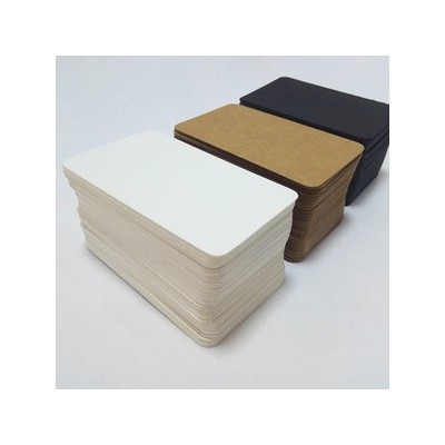 空白纸卡袜子帽子服装标签吊牌卡头卡片日用标牌印刷彩色厂家直销图3