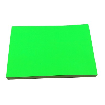 厂家直销 A4彩色不干胶打印纸红黄蓝绿玫红激光喷墨打印背胶贴纸图5