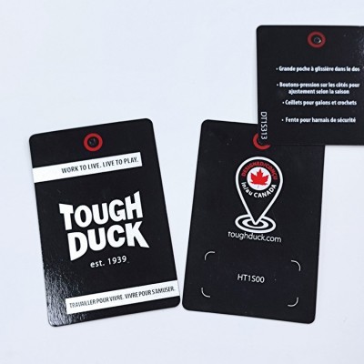 工厂直销吊牌卡纸定 制包装对折卡头 各类卡片印刷图4