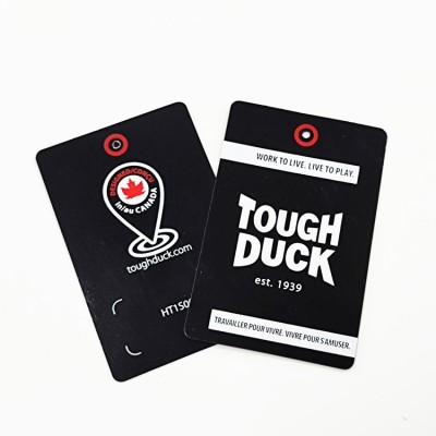 工厂直销吊牌卡纸定 制包装对折卡头 各类卡片印刷图3