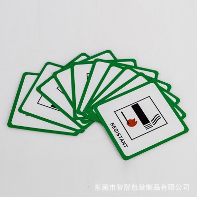 厂家高档服装吊牌合格证标签 生产fsc环保可降解精美纸卡卡片标签图4