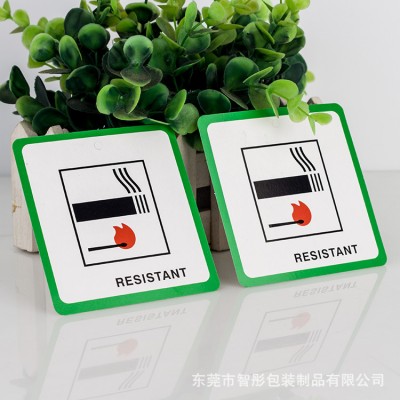 厂家高档服装吊牌合格证标签 生产fsc环保可降解精美纸卡卡片标签图3