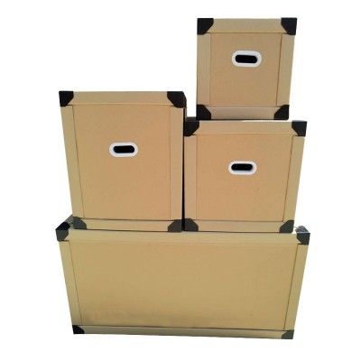 大型机器运输箱抗潮耐磨纸箱超硬蜂窝纸箱搬家物流快递重型包装箱图2
