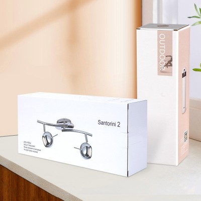 白色瓦楞纸盒印刷LOGO彩色三层特硬电器家电贴窗纸箱盒子电子产品图5