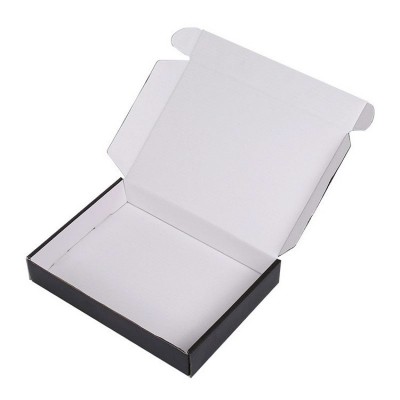 层服装包装盒瓦楞纸内衣飞机盒双面彩色印刷logo快递打包盒制定图5