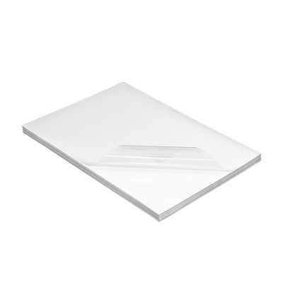 激光透明白底离型纸厂家批发胶条胶带隔离防粘纸耐热手账本硅油纸图2