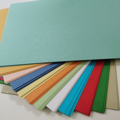 150克封面纸A3+皮纹纸 封皮纸标书封面纸 凹凸虎皮纹纸A4彩色卡纸图4