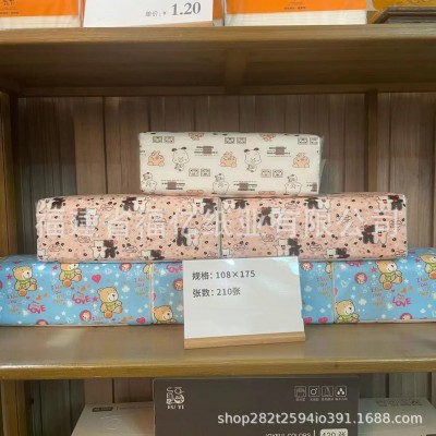 厂家直供出口外贸软抽家用纸巾 餐厅抽取式原生木浆软抽批发图3