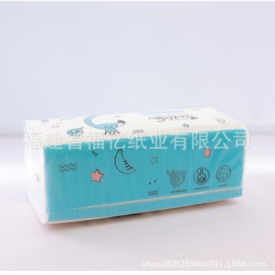 厂家直供出口外贸软抽家用纸巾 餐厅抽取式原生木浆软抽批发图4