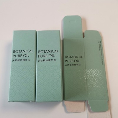 精油花盒日用品外包装盒定做 护肤品双插盒精油精华纯露 彩盒印刷图3