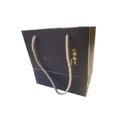 批发茶叶礼盒装高档送人手提袋UV印刷订做生日开业广告促销礼品袋图5