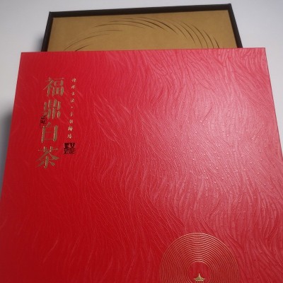 高档精品茶叶包装盒新年红色礼盒订做服装首饰礼品包装盒天地盖图4