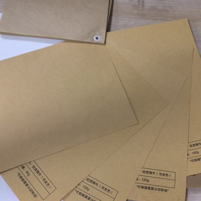 黄色打包纸牛皮纸原浆吊牌素描绘画纸厂家直发单面牛皮包装纸图5