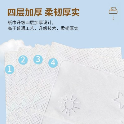 包抽纸整箱批发纸巾家用实惠装餐巾纸面巾纸卫生纸擦手纸整箱纸图2