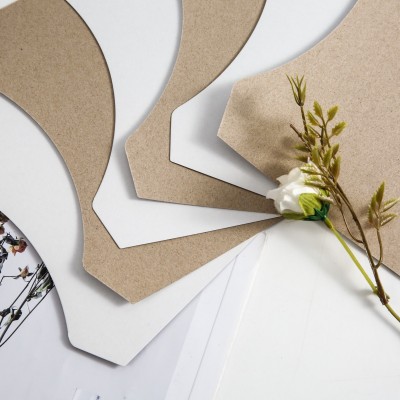 面白衬板纸服装纸板衣服内衬纸板T恤衬衫叠衣硬纸板包衣服纸板图3