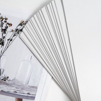 面白衬板纸服装纸板衣服内衬纸板T恤衬衫叠衣硬纸板包衣服纸板图5