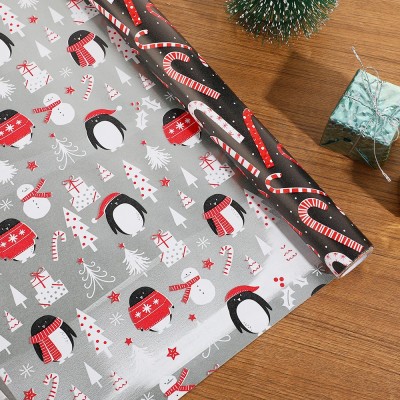 现货鲜花礼品包装纸情人节卡通加厚铜版纸高级感礼物礼盒花束包装